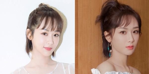 “碎卷刘海”的江疏影超甜 齐肩发的最佳打开方式