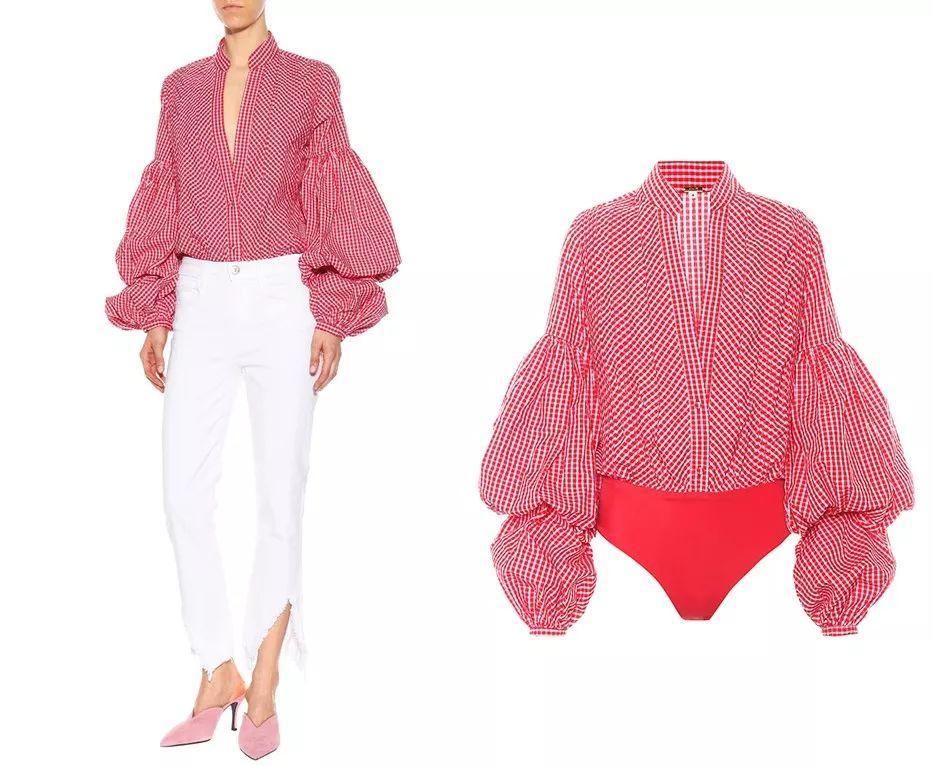 我真的不怕麻烦，谁叫这件“泳衣”一样的Bodysuit太时髦~