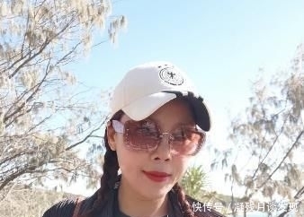  #少女#53岁田震近照曝光，梳双马尾扮少女，却被松垮皮肤抢镜