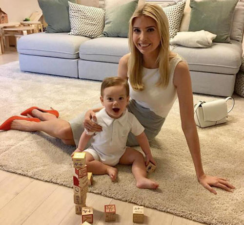 伊万卡在家带孩子都穿着高跟鞋，国外女性都这样吗？