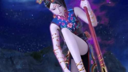 「 天女」天女蕊惊艳四方，她的火魅丝袜才叫一绝，四大经典国漫女神腿！白菜妹子第一