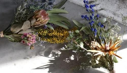 手工@DIY手工制作:用干花做的花艺作品,比鲜花还美!