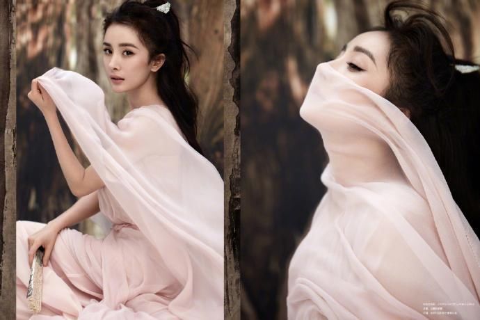 杨幂魅惑性感时尚大片写真图片