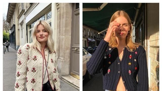  尽显：开衫+牛仔裤这样穿,时髦好看又清新柔美,尽显品味气质