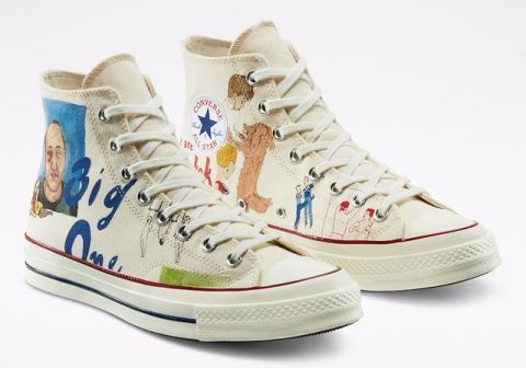  『联名』小花联名也有支线！这双 Converse 光看鞋垫就想买