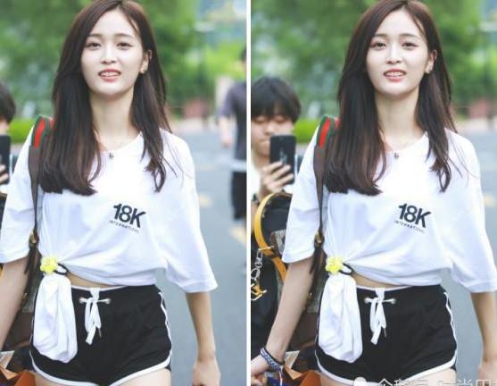 当23岁吴宣仪撞上24岁鞠婧祎，终于见识到的真正“盛世美颜”