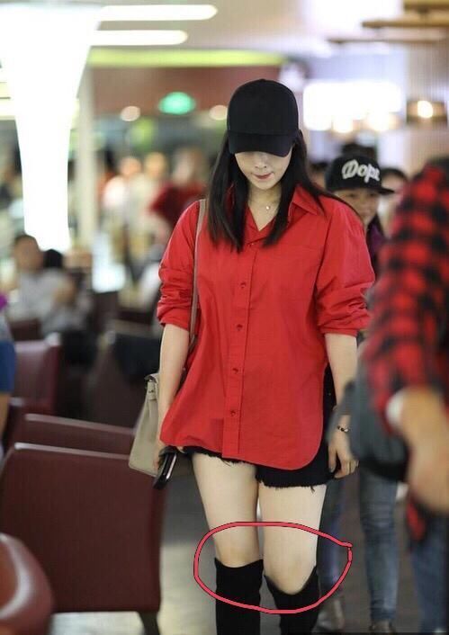 马苏这腿到底有多粗?撑破裙子赶上蒋欣撑破裤子了!