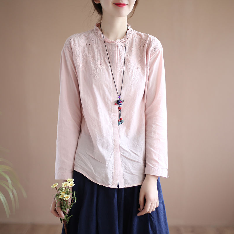 我天，“棉麻衫”上款上市，太漂亮了，甩真丝羊绒几条街