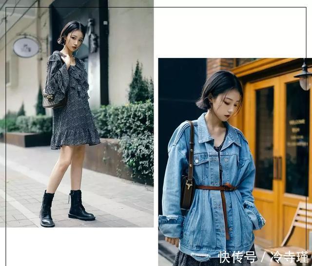  #时髦#春天“衬衫+半裙”，“衬衫+裤子”，气质时髦不费力！