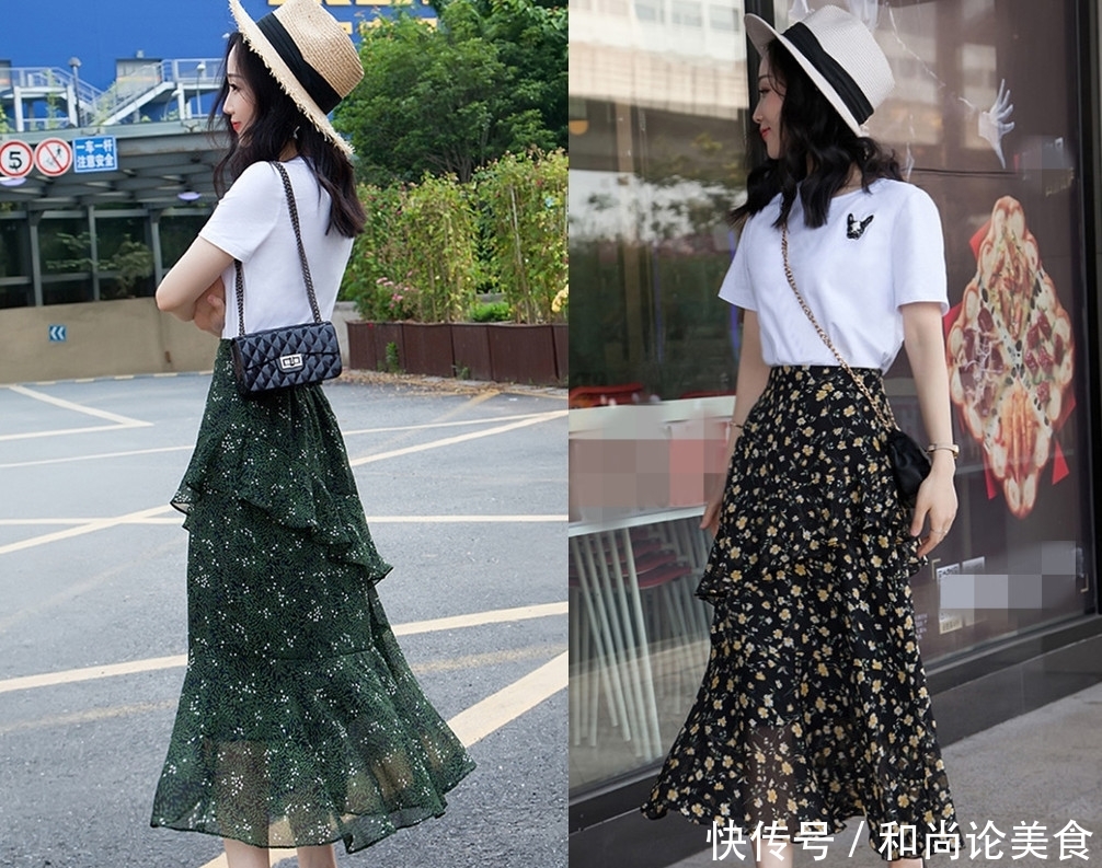  [花半身裙]今春“碎花裙”！越“花”越时髦！