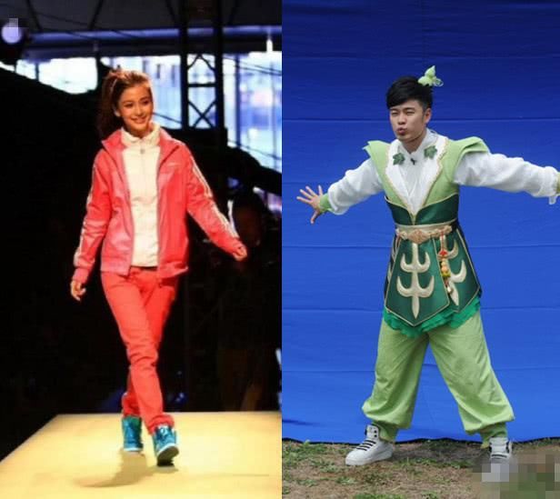 杨颖五五分身材大曝光！比陈赫还尴尬，这条绿色裙子是最大的败笔