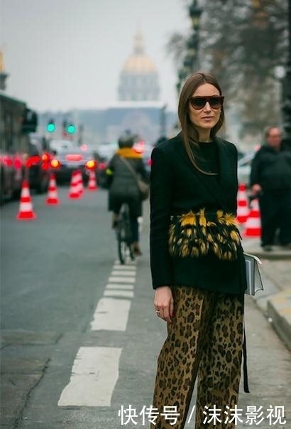  『动物纹元素』不会搭配就不要再来黑豹纹了，豹纹的美你不懂！