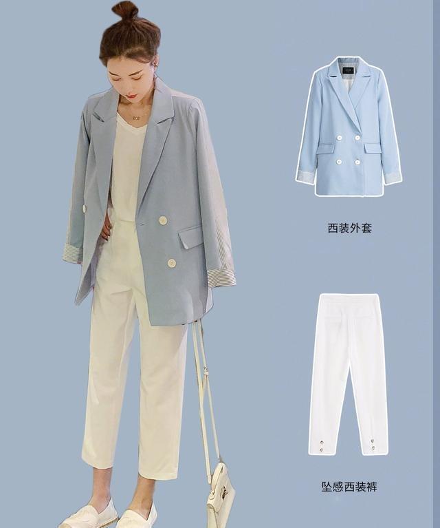 『春天』春天休闲西装外套搭配,让你看上去简约又时尚