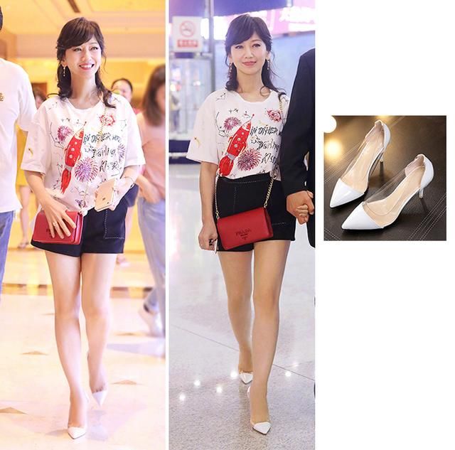 赵雅芝造型不重样，衣服换了一套又一套，可这双鞋却怎么都不肯换