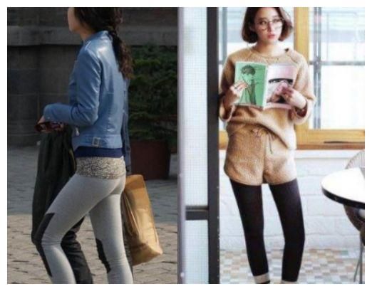 穿“打底袜”，搭配裙子和短裤，哪个更好？总是乱穿，难怪很尴尬