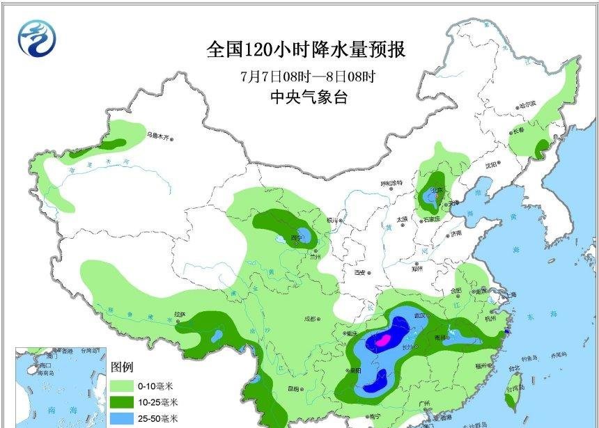 又在围绕山东北方新一轮中到大雨暴雨将落在以下地区