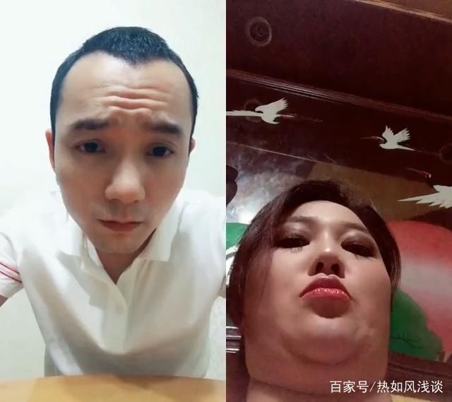 抖音姑娘“双层下巴”，万没料到是姑娘，小伙急忙戴上了“假发”