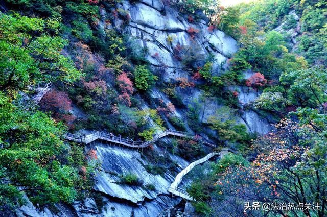 河南洛阳 世界地质公园木札岭