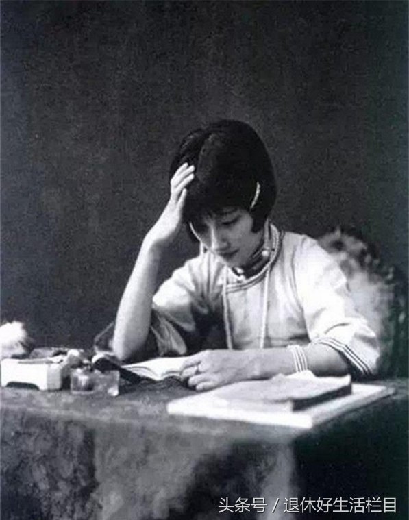 7张陆小曼珍贵照片，图2与徐志摩偷偷出去玩，图6是她最美的样子