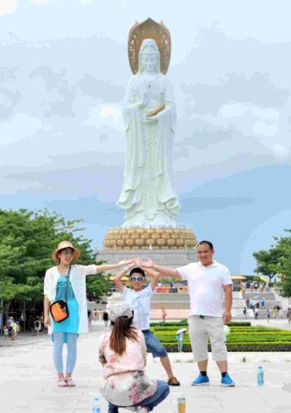 为什么飞机经过南海观音像,都会绕飞一圈?原来还有背后用意!