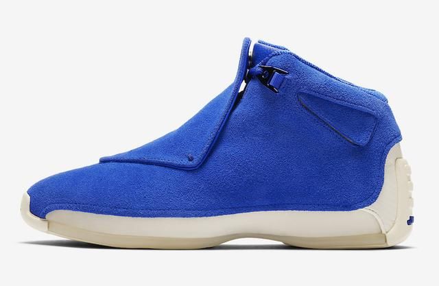 亮色三连发！Air Jordan 18 麂皮三色下周发售