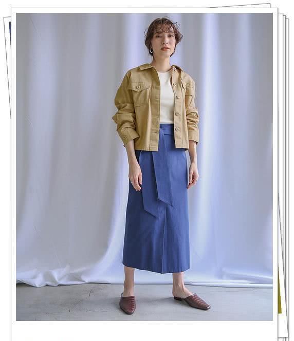  矮个子■适合矮个子女人的各种短外套日系穿搭，即使配长裙也不显矮
