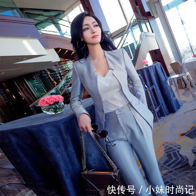『专属』专属职场女性的职业西装套装,利落干练显气场