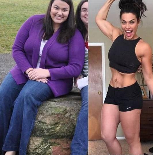 美国一母亲因太胖被儿子嫌弃,怒减68公斤,成网红辣妈