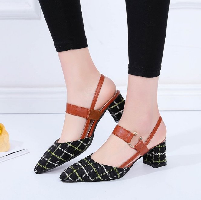 姐姐穿这款细高跟鞋!太美了，美嫩妩媚，显高美绝