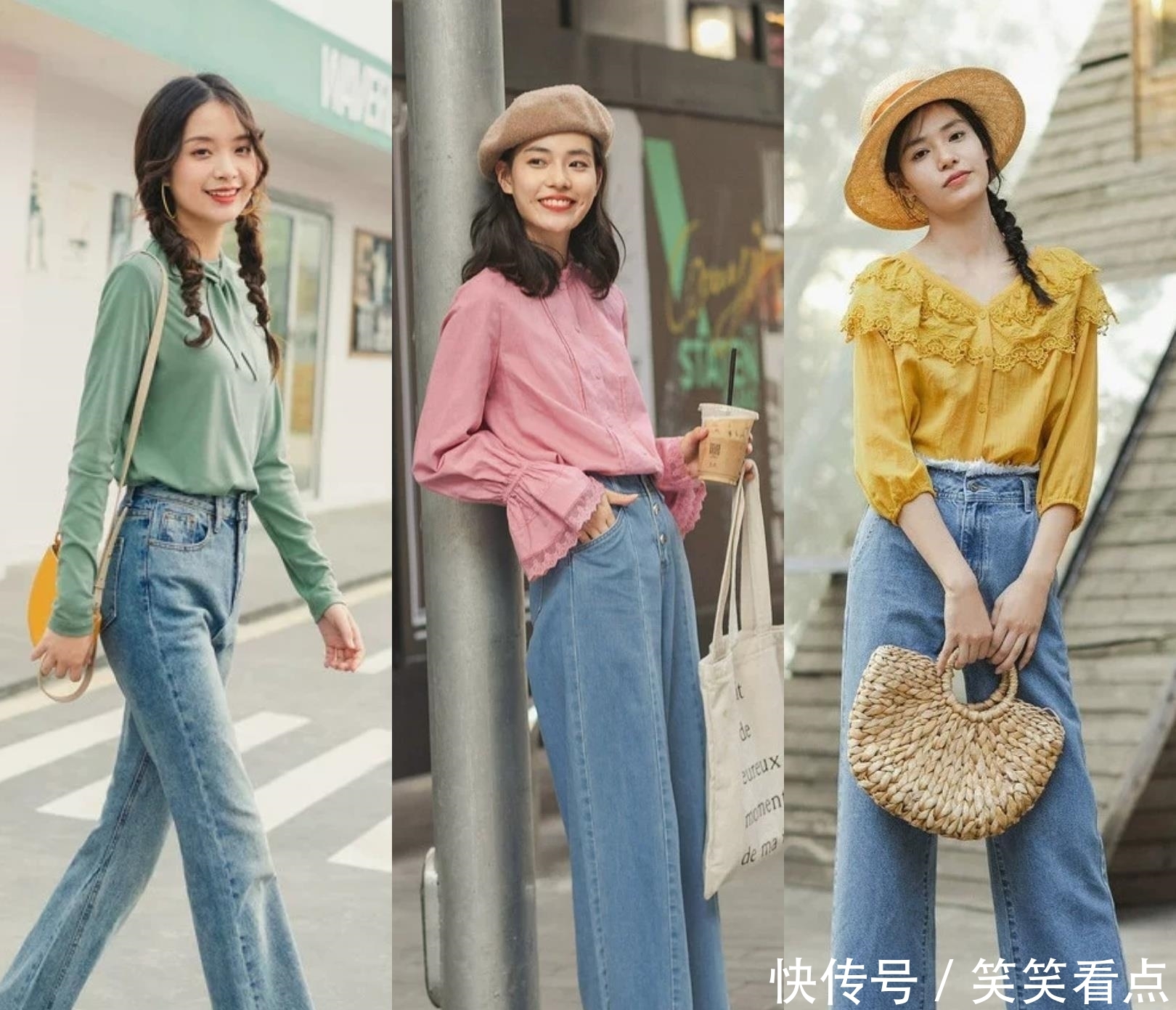  『明媚』还在穿黑白灰？春天换上这些清新明媚的穿搭，优雅文艺很气质