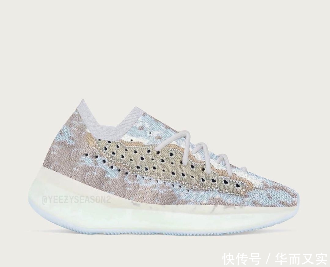 冰蓝■冰蓝和黏土!Yeezy 380曝光两款新配色,夏季登场