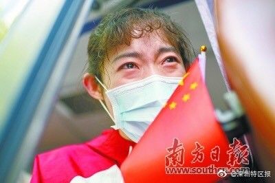  #回家#战疫英雄 欢迎回家 广东援鄂医疗队逾千名队员乘专列返粤