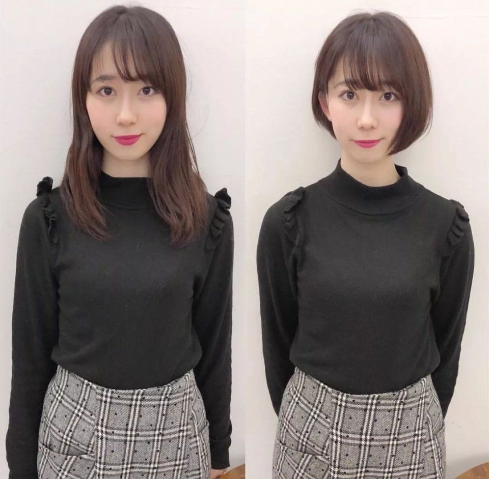 剪了短发以后，变化竟然这么大!