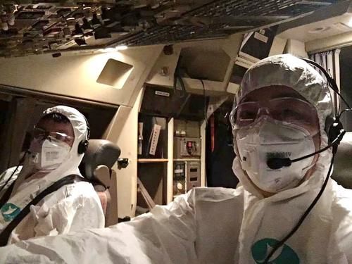  B747@金鹏航空B747全货机满载20吨物资驰援武汉