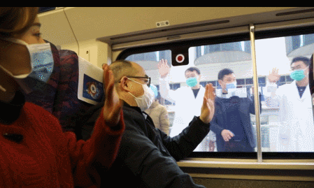  #专列#278名医疗人员支援湖北，铁路开专列为“天使”护航