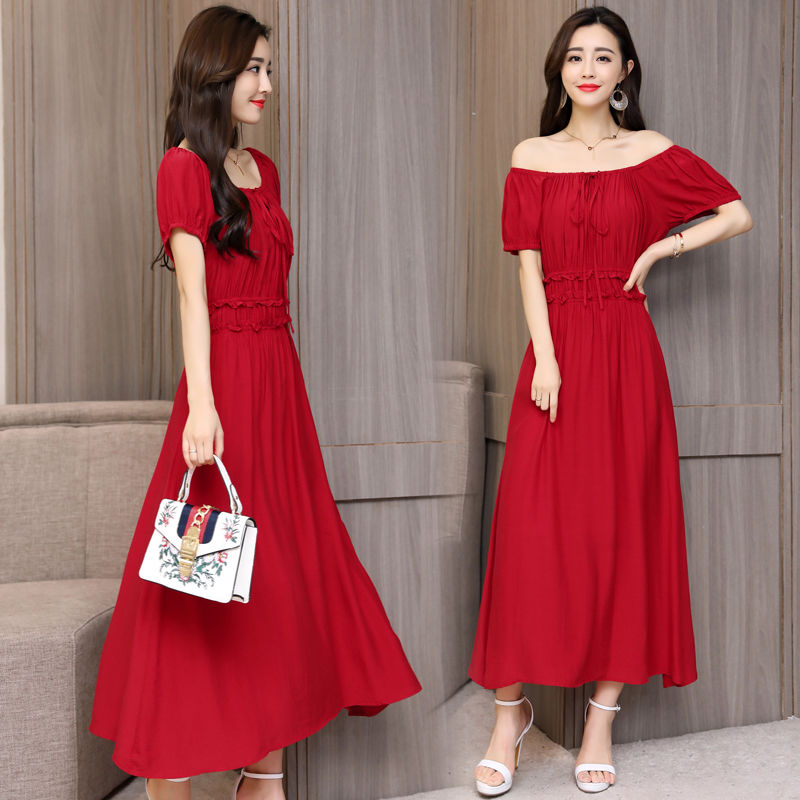 姐姐真会穿衣打扮，这些裙子穿在身上，看起来只有十八岁的样子