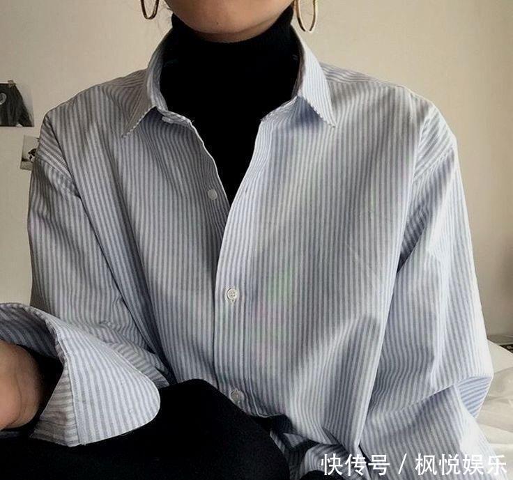  #毛衣#衬衫别再单穿了！试试“叠穿法”，造型层次分明更有质感