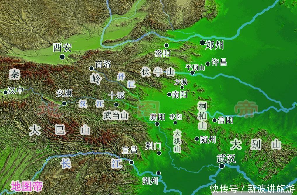  南阳盆地：襄阳和南阳位于同一盆地, 却为何分属两省