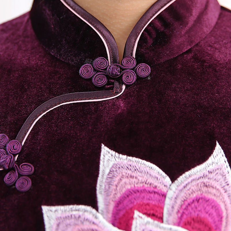 有一种“经典”叫旗袍!6070后妈妈穿,宛如民国贵妇,特洋气