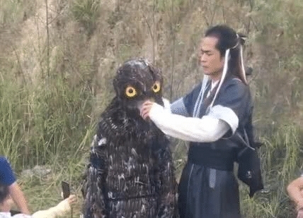 「山寨」山寨版《神雕侠侣》开拍,杨过神似古天乐,大雕扮演者五百元一天