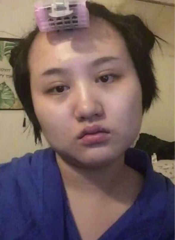 “邋遢大脸妹”上演真人版“画皮”，效果堪比“换头”成暗黑萝莉