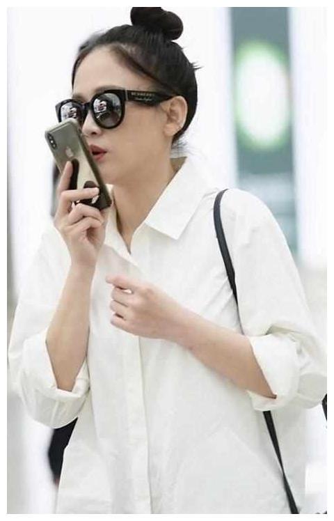 陈乔恩在裙子里穿裤子，张钧甯也这么穿！网友：差别怎么那么大呢