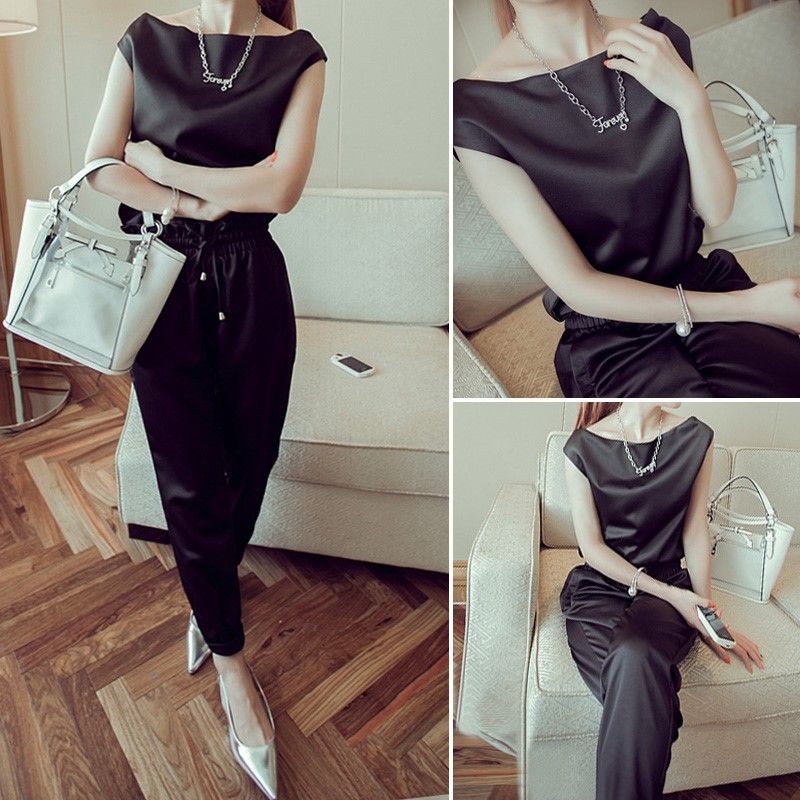 聪明的女人都不再穿爱走光的短裙了，9款流行套装，件件美的扎心