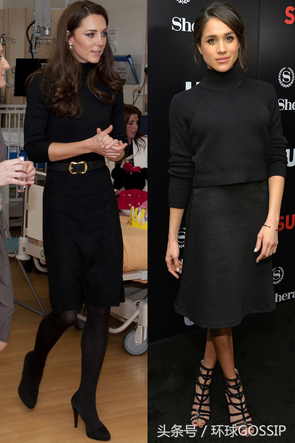 梅根和凯特王妃“疑似撞衫”很多次，果然是英国王室好姐妹