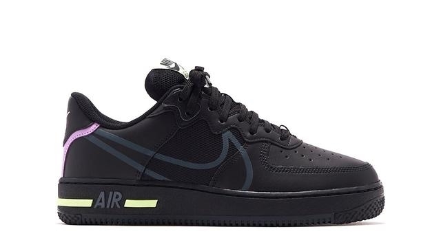  [Nike]Nike Air Force 1 React D/MS/X 最新黑魂配色发布