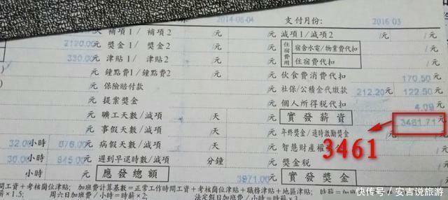  多少钱@富士康员工工资单曝光, 看看他们一个月挣多少钱 看完真