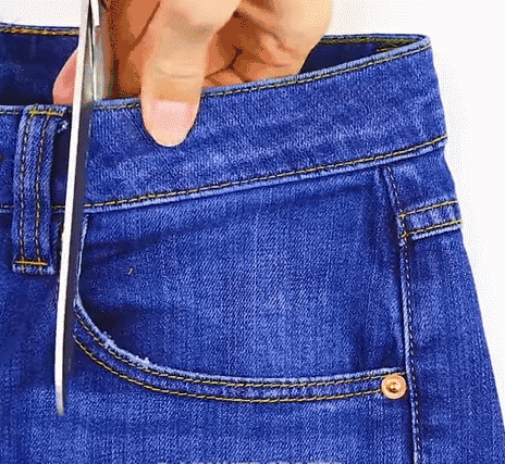 裤子变小别急着扔，只需一个小动作，一分钟就能变合身！