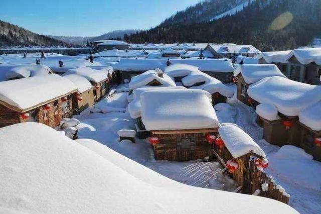 冬季旅游玩雪景点六大排行榜，哈尔滨排名第一，黄山排名第五