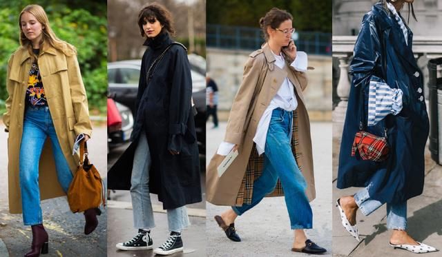 别再愁秋天穿什么啦，18年风衣流行这么搭，第二种简单又好看