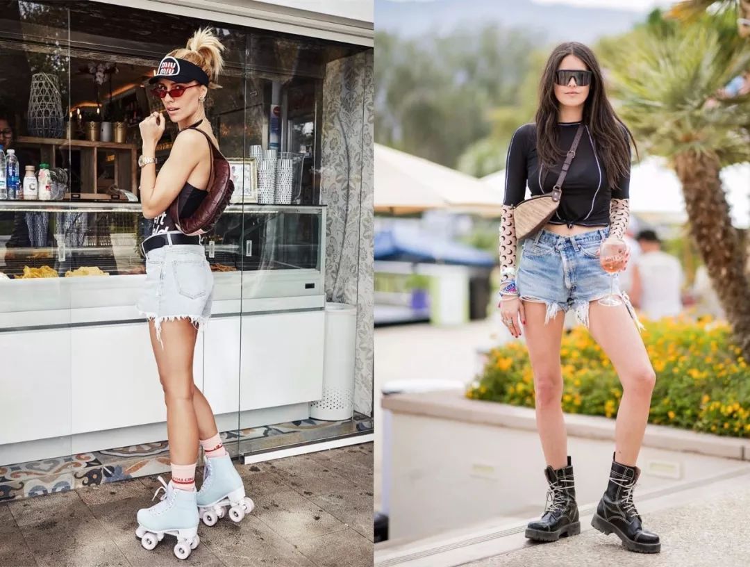 选对了才知道，牛仔短裤真的可以穿出长腿、小蛮腰！